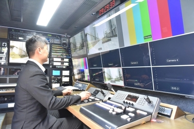 煙臺經濟技術開發區 全國首臺8K小型轉播車亮相，‘8K+5G’技術讓現場近在咫尺